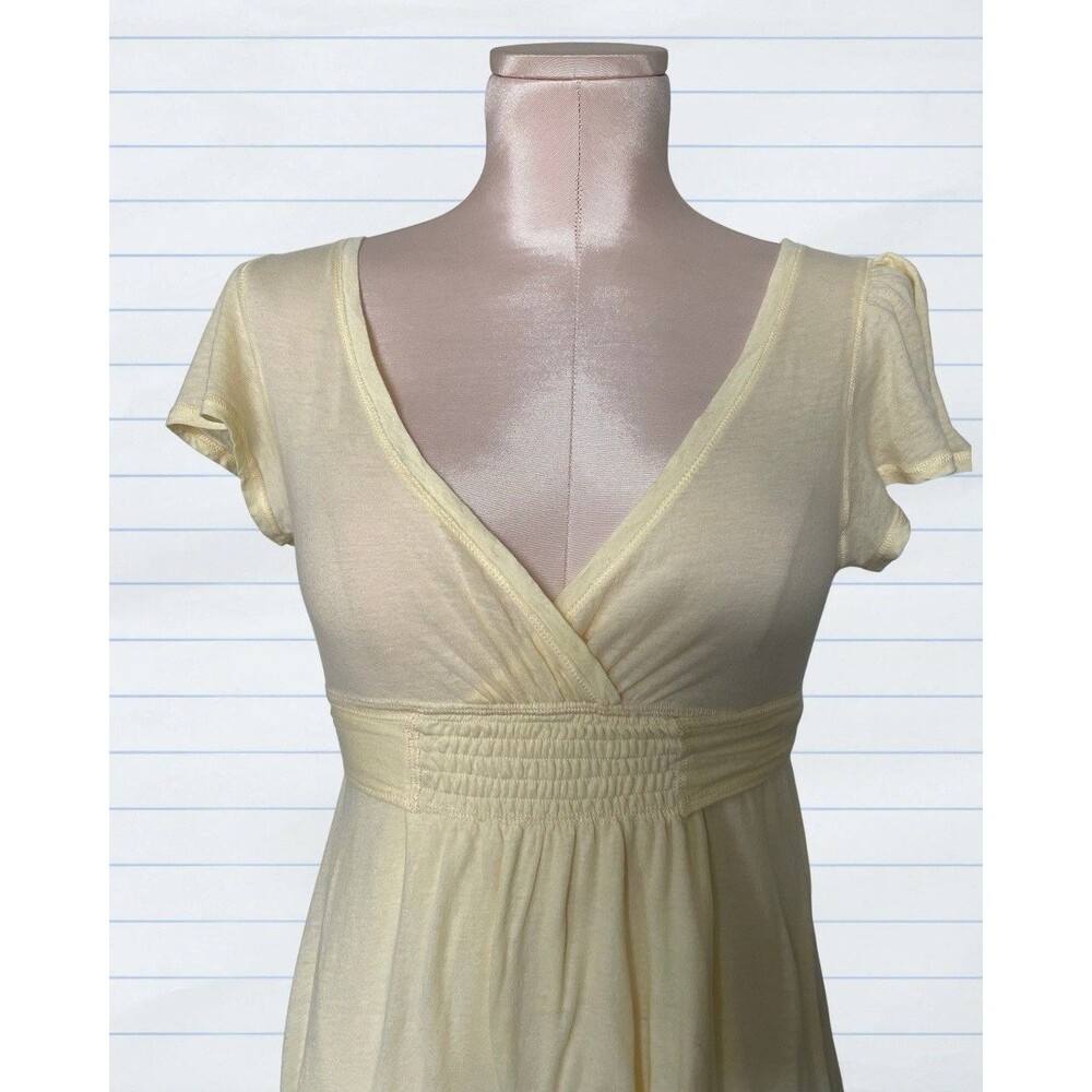 Y2K Vintage Abercrombie & Fitch Babydoll Dress Tunic Top - Picture 2 of 9